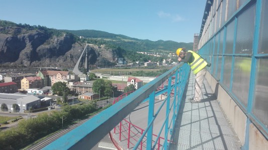 Ústí nad Labem, view from the Setuza factory | Photo: Czech Film Commission