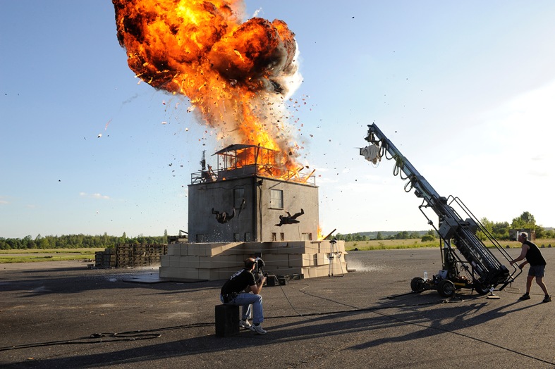 “Red Tails” filming in the Czech Republic