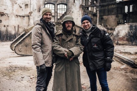 Director Kasper Torsting and actor Sebastian Jessen | © Fridthjof Film / Film United. Photo by Stanislav Honzik