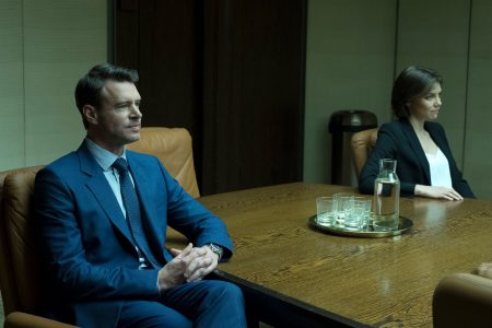 Lauren Cohan and Scott Foley in Whiskey Cavalier | Photo: Facebook @WhiskeyCavalierABC
