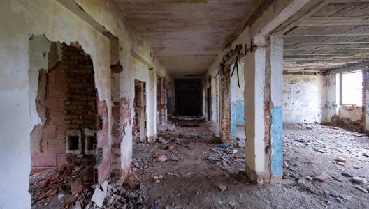 Hřebečná - former military barracks