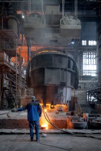 Hrádek steelworks - production halls | Photo: Viktor Mácha