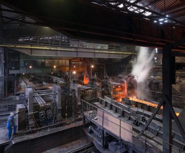 Hrádek steelworks - production halls | Photo: Viktor Mácha
