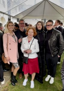 Pavlína Puskailer, Kamil Jafar nominated for Oscar in the category of Special Effects, Czech Film Commissioner Pavlína Žipková, Eva Doleželová and Ondřej Brzobohatý (from the left), photo: Pavlina Puskailer
